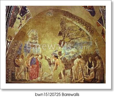 Legend of the True Cross: Death of Adam by Piero Della Francesca, Art Print Legend of the True Cross: Death of Adam by Piero Della Francesca, Art Print