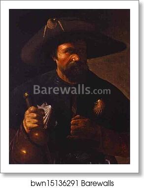 St. James the Greater by Georges De La Tour, Art Print