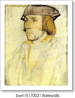 Portrait of Sir Thomas Elyot by Hans Holbein The Younger, Art Print Portrait of Sir Thomas Elyot by Hans Holbein The Younger, Art Print