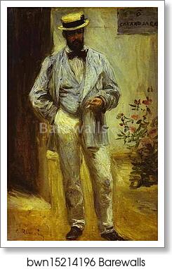 Portrait of Charles Le Cœur by Pierre-Auguste Renoir, Art Print Portrait of Charles Le Cœur by Pierre-Auguste Renoir, Art Print