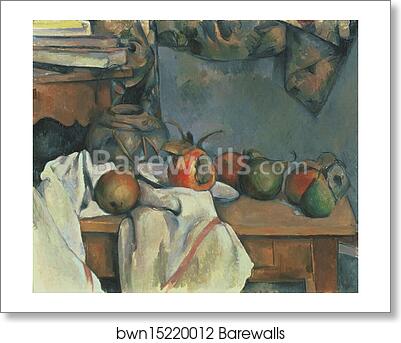 Ginger Pot with Pomegranate and Pears by Paul Cézanne, Art Print Ginger Pot with Pomegranate and Pears by Paul Cézanne, Art Print