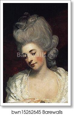 The Ladies Waldegrave. Detail by Sir Joshua Reynolds, Art Print
