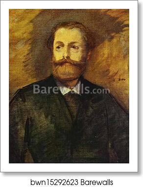 Portrait of Antonin Proust by Edouard Manet, Art Print