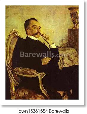 Portrait of Prince Vladimir Golitsyn by Valentin Serov, Art Print