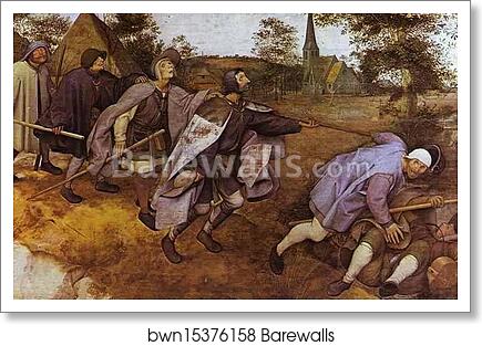 The Parable of the Blind by Pieter Bruegel The Elder, Art Print
