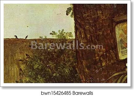 The Peasant Dance. Detail by Pieter Bruegel The Elder, Art Print