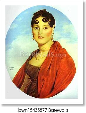 Portrait of Madame Aymon, La belle Zélie by Jean-Auguste-Dominique Ingres, Art Print Portrait of Madame Aymon, La belle Zélie by Jean-Auguste-Dominique Ingres, Art Print