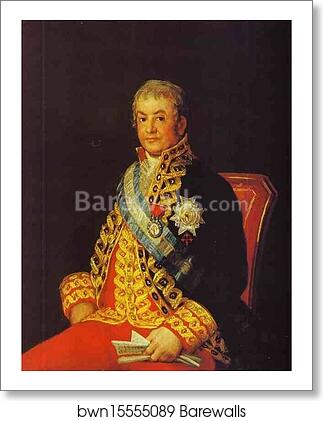 Portrait of Jose Antonio, Marques Caballero Képmása by Francisco De Goya Y Lucientes, Art Print Portrait of Jose Antonio, Marques Caballero Képmása by Francisco De Goya Y Lucientes, Art Print