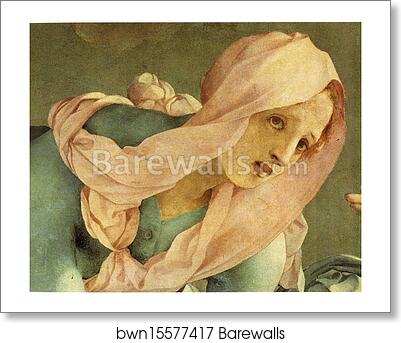 Deposition of Christ. Detail by Jacopo Carrucci, Known As Pontormo, Art Print Deposition of Christ. Detail by Jacopo Carrucci, Known As Pontormo, Art Print