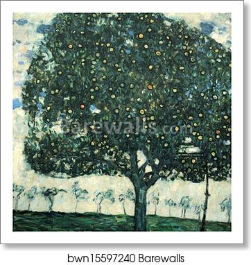 Apple Tree II by Gustav Klimt, Art Print