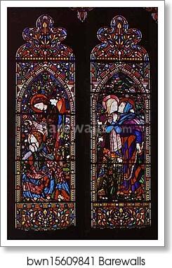 Annunciation by Sir Edward Coley Burne-Jones, Art Print