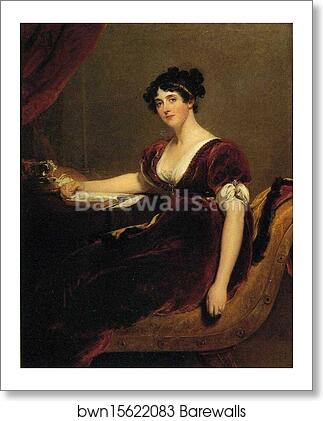 Portrait of Mrs. Isaac Cuthbert by Sir Thomas Lawrence, Art Print Portrait of Mrs. Isaac Cuthbert by Sir Thomas Lawrence, Art Print