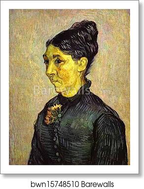 Portrait of Madam Trabuc (Portrait de madame Trabuc) by Vincent Van Gogh, Art Print
