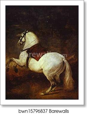 A White Horse by Diego Velázquez, Art Print