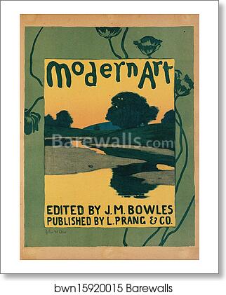 La revue "Modern Art", publiée à Boston by Arthur Wesley Dow, Art Print La revue "Modern Art", publiée à Boston by Arthur Wesley Dow, Art Print