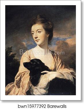 Lady Charles Spencer by Sir Joshua Reynolds, Art Print