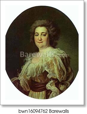 Portrait of N. Y. Levitzkaya, Artist's Wife by Dmitry Levitzky, Art Print Portrait of N. Y. Levitzkaya, Artist's Wife by Dmitry Levitzky, Art Print