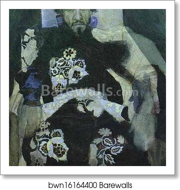 A Man in a Russian Old-Style Costume by Mikhail Vrubel, Art Print A Man in a Russian Old-Style Costume by Mikhail Vrubel, Art Print