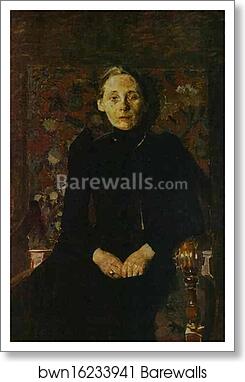 Portrait of Artsybusheva, wife of the Businessman Artsybushev by Mikhail Vrubel, Art Print