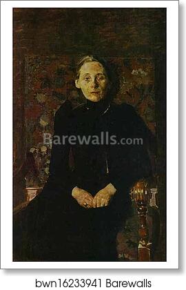 Portrait of Artsybusheva, wife of the Businessman Artsybushev by Mikhail Vrubel, Art Print Portrait of Artsybusheva, wife of the Businessman Artsybushev by Mikhail Vrubel, Art Print