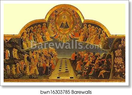 The Last Judgement by Fra Angelico, Art Print
