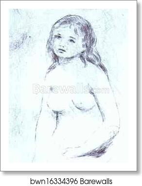 Bather by Pierre-Auguste Renoir, Art Print