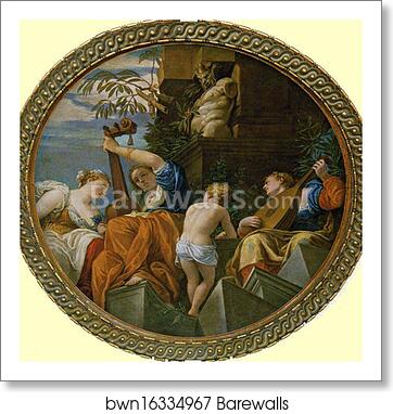 Allegory of Music by Paolo Veronese, Art Print