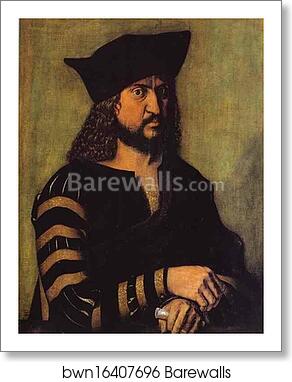 Portrait of Frederick the Wise by Albrecht Dürer, Art Print