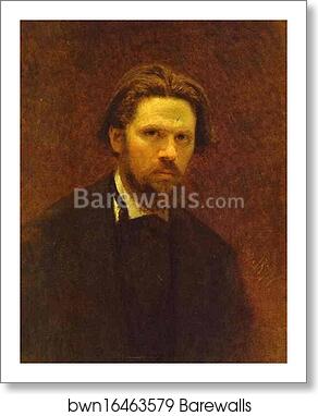 Self-Portrait by Ivan Kramskoy, Art Print