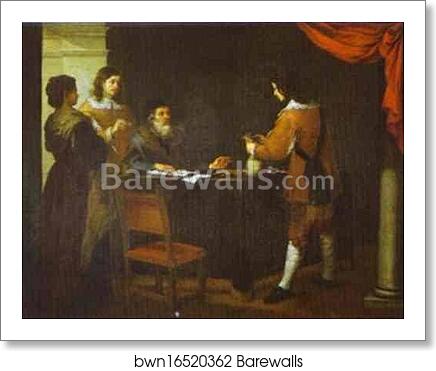 The Prodigal Son Receiving His Portion of Inheritance by Bartolomé Esteban Murillo, Art Print