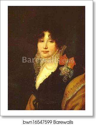 Portrait of the Princess A. V. Scherbatova by Orest Kiprensky, Art Print Portrait of the Princess A. V. Scherbatova by Orest Kiprensky, Art Print