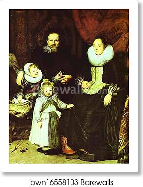 Portrait of the Artist with his Family by Cornelis De Vos, Art Print Portrait of the Artist with his Family by Cornelis De Vos, Art Print
