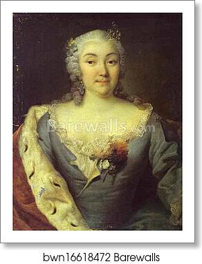 Portrait of Princess Alexandra Kurakina by Georg Christoph Grooth (Aka Kleine Grooth), Art Print Portrait of Princess Alexandra Kurakina by Georg Christoph Grooth (Aka Kleine Grooth), Art Print