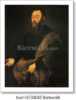 Portrait of a Genleman in a Fur by Jacopo Robusti, Called Tintoretto, Art Print Portrait of a Genleman in a Fur by Jacopo Robusti, Called Tintoretto, Art Print