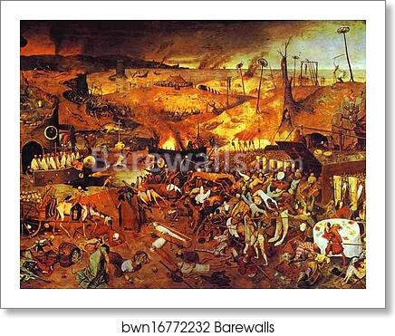 The Triumph of Death by Pieter Bruegel The Elder, Art Print