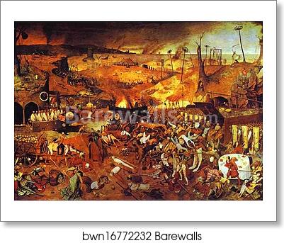 The Triumph of Death by Pieter Bruegel The Elder, Art Print The Triumph of Death by Pieter Bruegel The Elder, Art Print