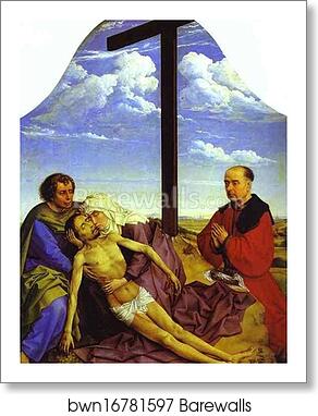 Pieta by Rogier Van Der Weyden, Art Print