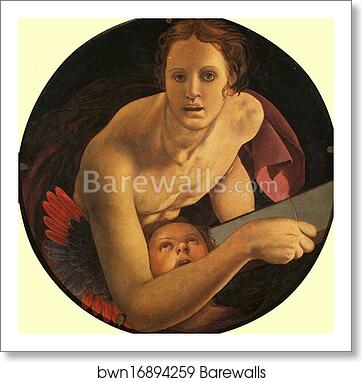 St. Matthew the Evangelist by Jacopo Carrucci, Known As Pontormo, Art Print