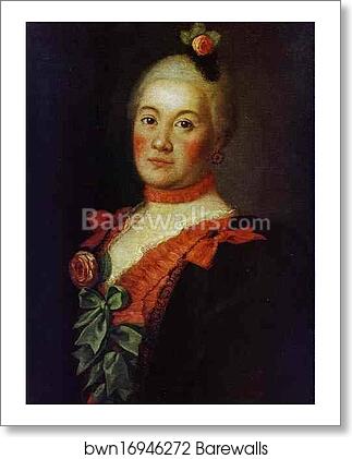 Portrait of Princess T. A. Trubetzkaya by Aleksey Antropov, Art Print Portrait of Princess T. A. Trubetzkaya by Aleksey Antropov, Art Print