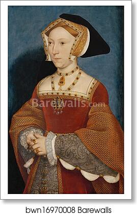 Jane Seymour, Queen of England by Hans Holbein The Younger, Art Print Jane Seymour, Queen of England by Hans Holbein The Younger, Art Print