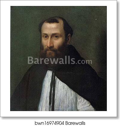 Portrait of a Dominican Monk by Sofonisba Anguissola, Art Print Portrait of a Dominican Monk by Sofonisba Anguissola, Art Print