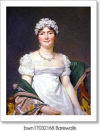 Portrait of Countess Daru by Jacques-Louis David, Art Print Portrait of Countess Daru by Jacques-Louis David, Art Print