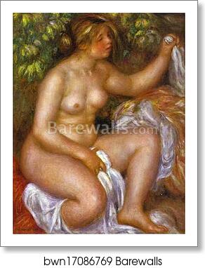 After the Bath by Pierre-Auguste Renoir, Art Print