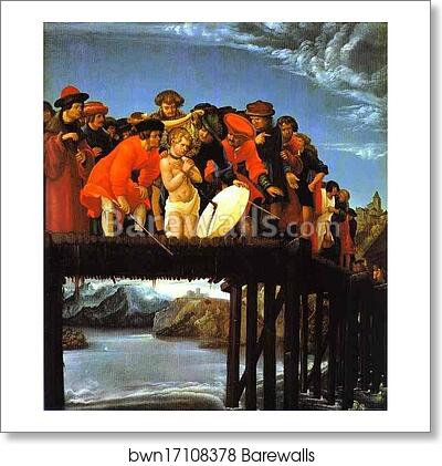 The Martyrdom of St. Florian by Albrecht Altdorfer, Art Print The Martyrdom of St. Florian by Albrecht Altdorfer, Art Print