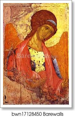 Archangel Michael by Andrei Rublev, Art Print