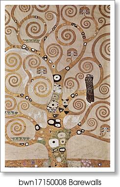 The Tree of Life, Stoclet Frieze by Gustav Klimt, Art Print The Tree of Life, Stoclet Frieze by Gustav Klimt, Art Print