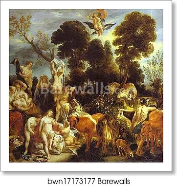 The Rape of Europe by Jacob Jordaens, Art Print