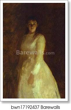 Portrait of a Woman by Ivan Kramskoy, Art Print