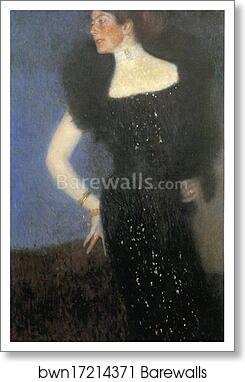 Portrait of Rose von Rosthorn-Friedmann by Gustav Klimt, Art Print