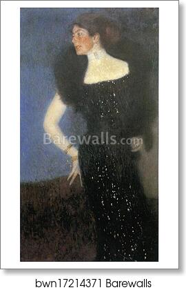 Portrait of Rose von Rosthorn-Friedmann by Gustav Klimt, Art Print Portrait of Rose von Rosthorn-Friedmann by Gustav Klimt, Art Print